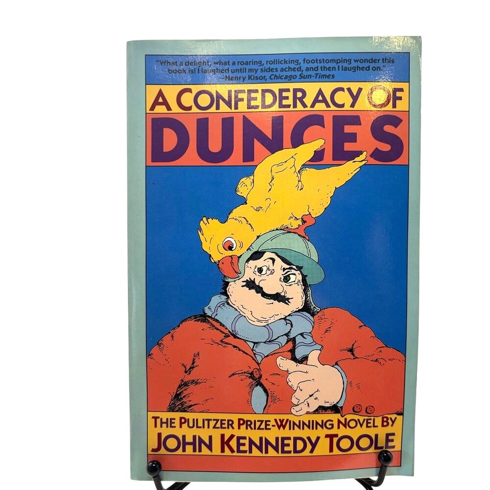A Confederacy of Dunces by John Kennedy Toole, Vintage Paperback, 1987